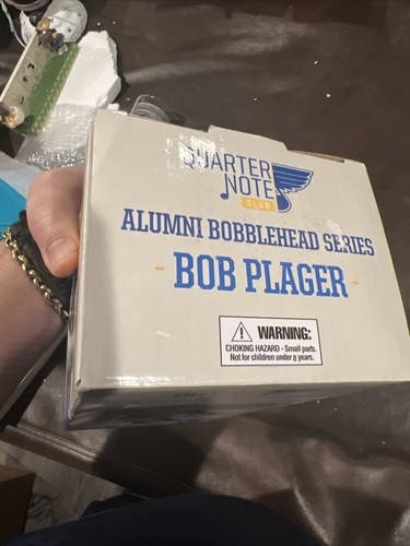 Brand New Bob Plager St. Louis Blues Bobblehead Rare Free Ship - Picture 13 of 13