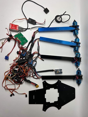 3DR Robotics (X8) Drone Frame Kit, Carbon Fiber Plates and Hardware(PARTS ONLY)