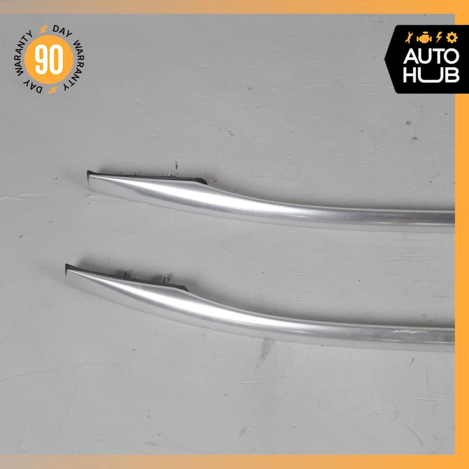 Barra transversal cromada OEM para equipaje Mercedes W164 ML63 AMG ML550 Foto 2 de 4