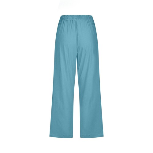 Women's Capri Yoga Pants Loose Drawstring Workout Sweatpants Causal Lounge Pants - Picture 20 of 65