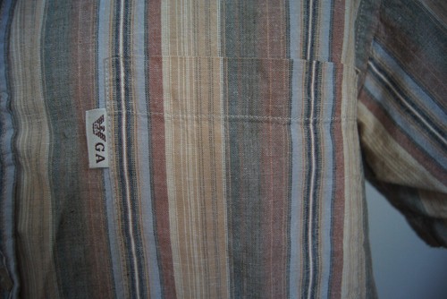 Giorgio Armani Men Striped Classic Button Up Shirt Size M Vintage - Picture 5 of 7