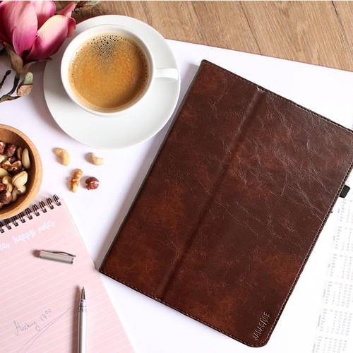 Leder Schutzhülle Apple iPad Pro 13" (M4) Tablet Tasche Cover Case Smart - 第 1/12 張圖片