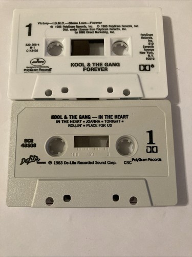 Kool And The Gang- 2 Cassettes* Forever*in The Heart BUNDLE* BOGO sale - Picture 3 of 4