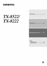 Onkyo Integra TX-8222 Receiver Owners Instruction Manual FREE SHIPPING