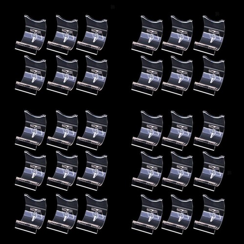 30pcs Lighter Display Stand Clear Acrylic Holder Bracket for Lighter New - Afbeelding 1 van 7