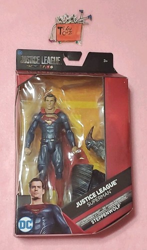 DC COMICS MULTIVERSE JUSTICE LEAGUE SUPERMAN ACTION FIGURE CNC STEPPENWOLF