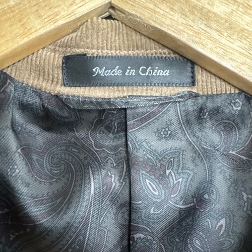 Lauren Ralph Lauren Men Blazer 41R Brown Corduroy Classic Button Elbow Patch - Picture 3 of 24