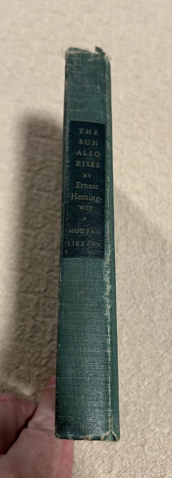 HEMINGWAY - THE SUN ALSO RISES (1926) 1st Edition - Ernest Hemingway ***RARE*** - Image 3 of 4