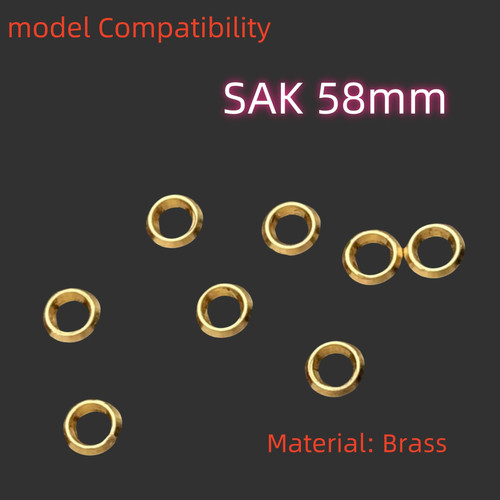 Tapa remachadora de latón original de 8 piezas de repuesto para 58 mm Victorinox SAK - Imagen 1 de 3