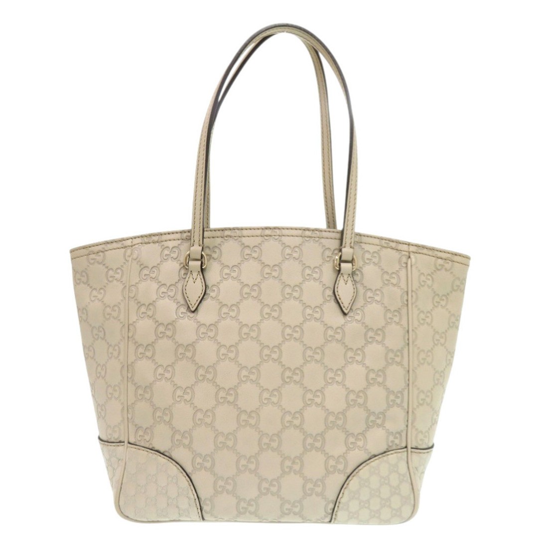 Gucci Guccisima Leather Ivory Handbag Women's Used Gold Hardware 34cm thumbnail 2