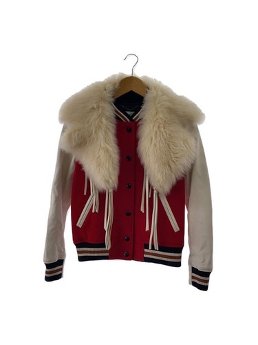 Coach Stadionjacke mit Etikett VARSITY 2 Wolle rot uni 224805JDC1 23136 gebraucht