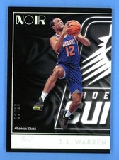 T.J. Warren Suns 1/25 2018-19 Panini Noir Holo Silver #80 Icon Edition