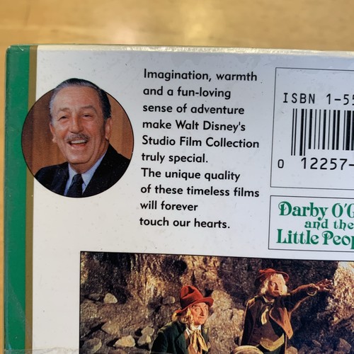 Disney's Darby O'Gill And The Little People (VHS, 1959 Film) NEW, Sealed - Photo 4/6