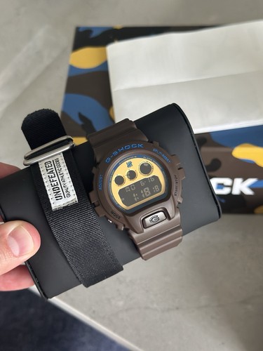 CASIO G-SHOCK x UNDEFEATED DW6900UDR235 LIMITED EDITION FULL SET