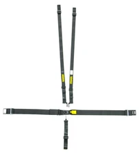 Schroth Racing 5pt Harness System SFI LatchLink Black HANS SR 76050H