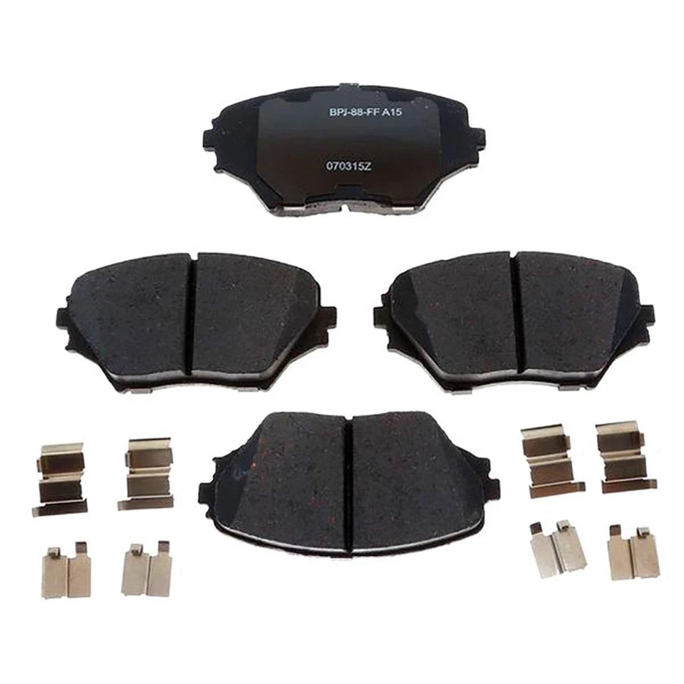 Kit pastillas de freno y zapatas de freno delanteras traseras de cerámica para Toyota RAV4 2001-2002 Foto 3 de 4