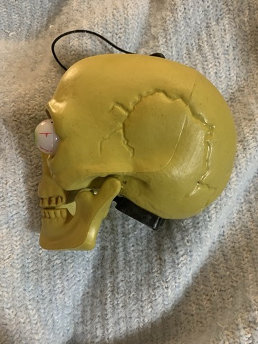 Vintage 80er Jahre Leucht Blink Eye Totenkopf - Bild 6 von 7