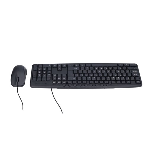 Laptop Wired Keyboard Mouse Combo Ergonomic Design 113 Keys Wired Keyboard TU - Picture 7 of 12