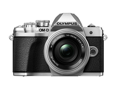 Olympus E-M10 Mark III 16 MP Digital Camera - Silver (with case