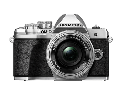 Olympus E-M10 Mark III 16 MP Digital Camera - Silver (with case