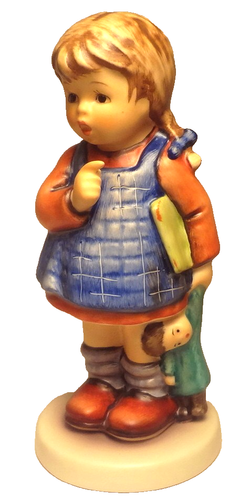GOEBEL HUMMEL #486 EXCLUSIVE EDITION - HUMMEL CLUB 1990 - I WONDER - 5 1/4" MINT