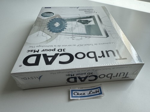 TurboCAD 3D (CAO / 2006) - Mac / Macintosh Big Box - FR - Neuf Sous Blister - Zdjęcie 4 z 6