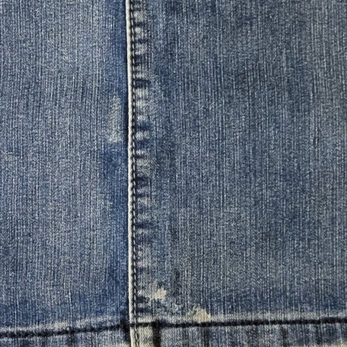VTG Vintage Christopher & Banks Denim Midi Jean Skirt Embroidered Pockets Sz 4P - Picture 11 of 11