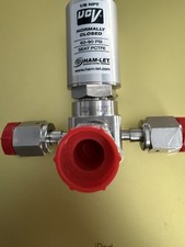 34768 HAM-LET DIAPHRAGM VALVE, 60-90 PSI, 1/8 NPT (NEW) HM20-4VKC-GF4-300PSI