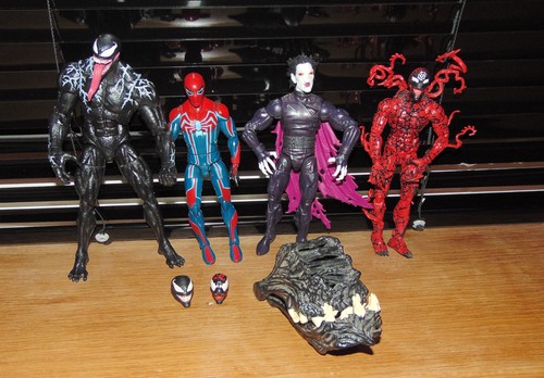 Marvel Legends Venom, Carnage, Morbius, Velocity Suit Spider-Man Figuren sehr guter Zustand - Bild 3 von 20
