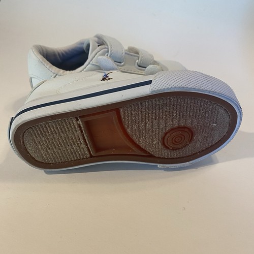 Polo Ralph Lauren Toddler Boys' Easten II EZ Sneakers US 6 / EU 22 White/Multi - Picture 5 of 5