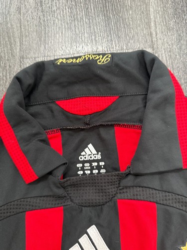 Original Authentic Adidas AC Milan 2006/2007 Home Shirt Mens Small - Picture 3 of 20