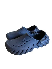 Crocs Unisex-Adult Echo Clogs Navy Blue Slip On Shoes Comfort Mens Size 11