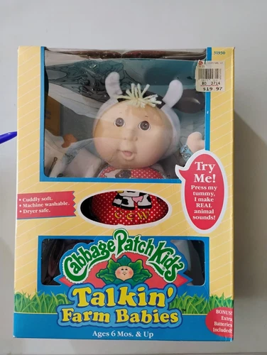 Cabbage Patch kids Talkin Farm Babies Cow
