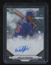 2023 Bowman Sterling #PA-WF Willy Fanas Prospect Autographs