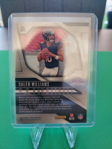 2024 Panini Prizm Football Caleb Williams RC - Picture 2 of 2