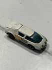 Mattel Hot Wheels Pit Crew Car White Redline Wheels Vintage 1970