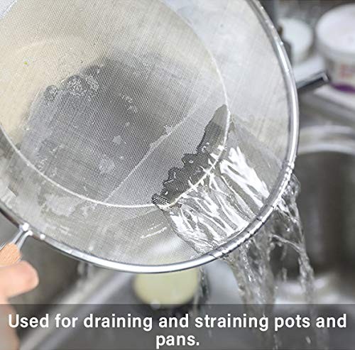 3 Pieces Grease Splatter Screen for Frying Pan, Splatter Guard Mesh Stainless... - Picture 5 of 7