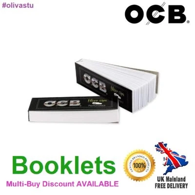 Premium OCB Filter Tip Booklet Perforated Card Roach Material for Rolling Papers