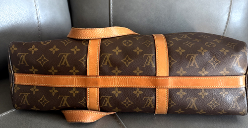 LOUIS VUITTON Sac Flanerie 45 Monogram Travel Schultertasche Tasche Vintage - Bild 7 von 24