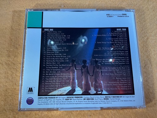 K13-76 DIANA ROSS & THE SUPREMES Anthology - 1995 MOTOWN - 2 CD SET - R&B / SOUL - Foto 4 di 15