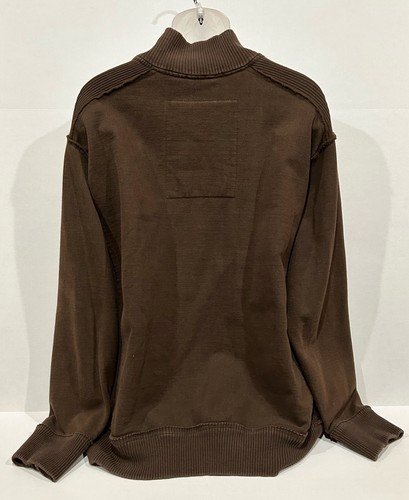 Sudadera Pullover Bass Pro Shop 1/4 Cremallera Peso Pesado Marrón Camuflaje Para Hombre Talla XL - Imagen 4 de 9