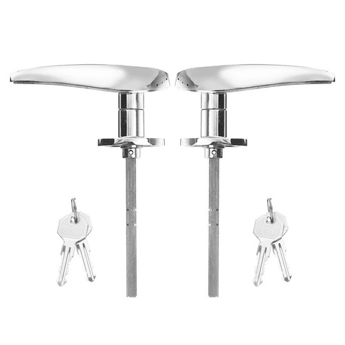 2Pcs Car Door Lock Handles with Keys for Classic For Ford 1932 1933 1934 - Picture 6 of 12