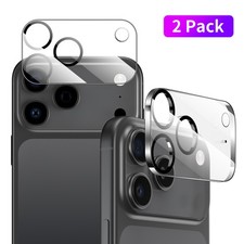 2Pcs Camera Lens Protector Tempered Glass for 17 Air Pro Max / iPhone16 Pro Max
