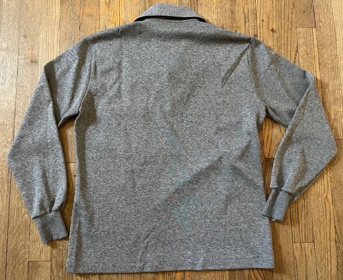 VTG 60s Collared V Neck Pullover, Gray/Red Check Trim, Men’s L, Mod Soft Tempo - Picture 8 of 10