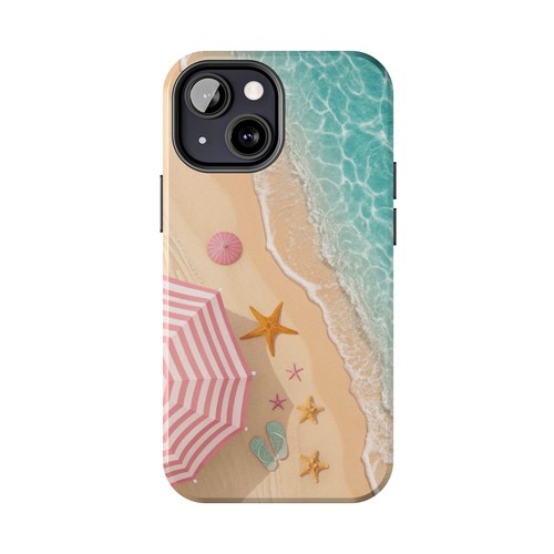 Custodie per telefono resistenti - stravagante spiaggia estiva, cover protettiva, telefono divertente - Foto 47 di 95