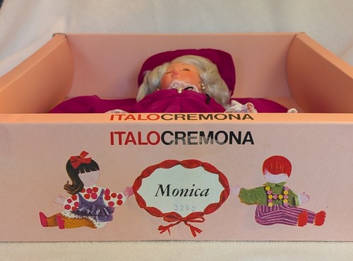 Monica Puppe von ITALOCREMONA, Made In Italy 1966, neuwertig im Originalkarton Nr. 3290 - Bild 12 von 24