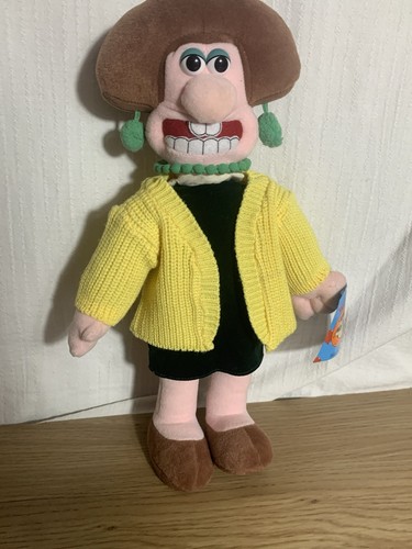 Vintage Wallace And Gromit Wendolene Plush Soft Toy 1989 teddy BRAND NEW W TAG - Picture 5 of 8