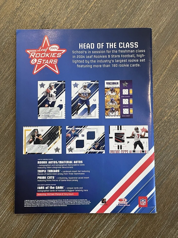 Revista Beckett 2004 firmada 15 aniversario Ben Roethlisberger Beckett certificado de autenticidad Foto 2 de 3