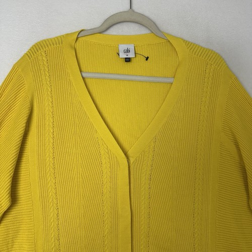 Cabi 5637 Womens Sunny Short Cardigan Sweater Button Front Size M NWOT - Picture 3 of 14