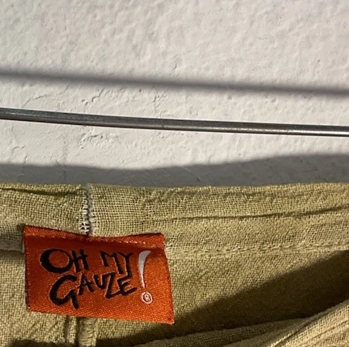 Oh My Gauze! Damas Maxi Falda 1 XS Amarillo Trompeta Larga Cápsula Lagonlook Boho Foto 3 de 4